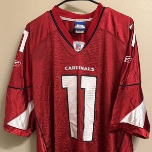 NFL Larry Fitzgerald Cardinals Red Jersey College Football Hall of Fame 2XL